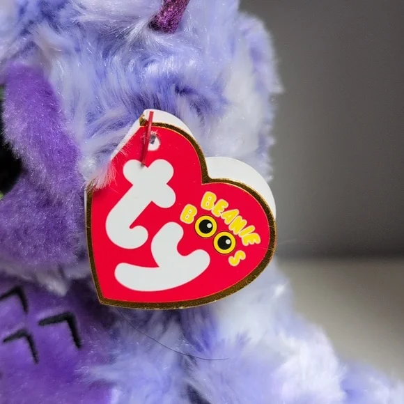 ♥️BNWT♥️ Ty Beanie Boos "Owlivia" BNWT - Picture 2 of 4